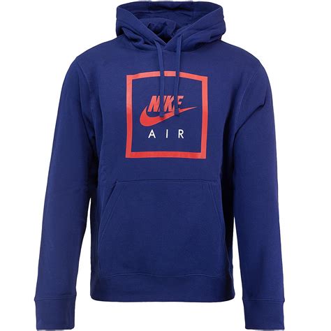 nike air hoodie dunkelblau|blue nike hoodie.